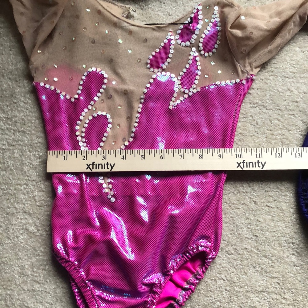 Gymnastic competition leotard custom made - Picture 13 of 16